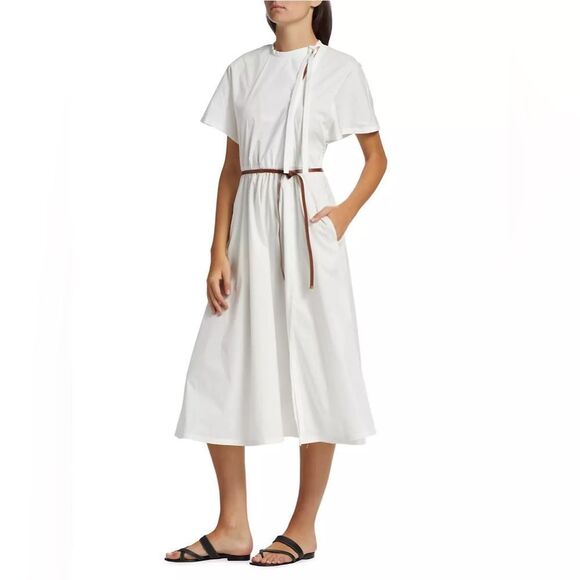 Altuzarra Rhodea Cotton-Blend Midi-Dress - Picture 4 of 11